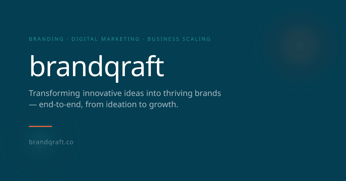 Brandqraft homepage